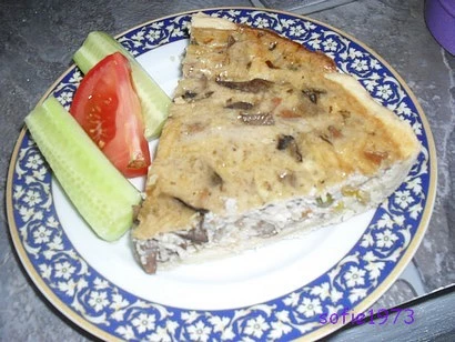 Houbový quiche - skvělý slaný koláč
