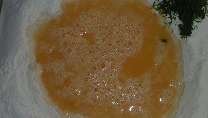Koprové noky - halušky -  k masu