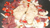 Kuřecí maso s drůbežími játry-DIA verze