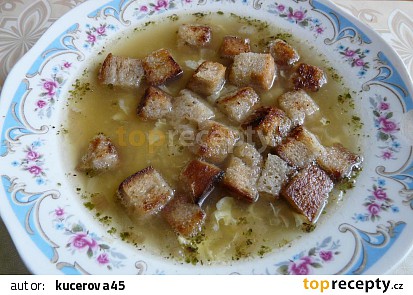 Maminčina česnečka