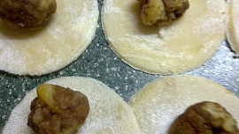 Marcipánové kuličky z brambor a čokolády