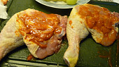 Marinované  kuřecí s hroznem (i pro diabetiky), marinace