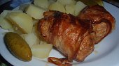 Masovo-zeleninové "šišečky" v anglickém kabátku