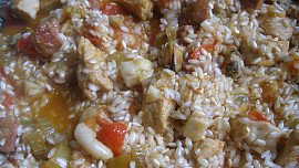 Pestré rizoto ( Jambalaya)