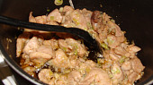 Pikantní kuřecí maso s čínským salátem