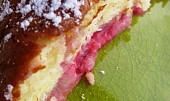 Piškotový koláč s ovocem bezlepkový ( nebo s lepkem )