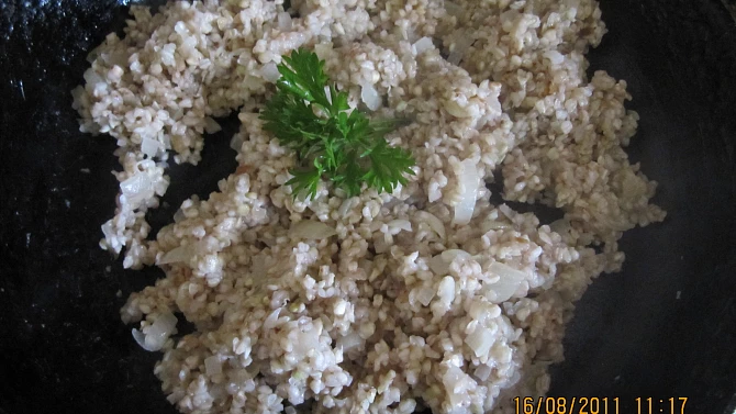 Pohanková slaná kaše - přílohová