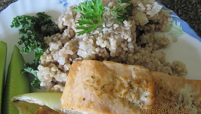 Pohanková slaná kaše - přílohová