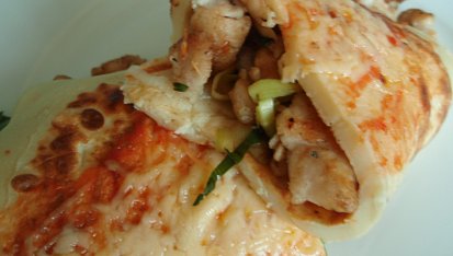Pórkovo-kuřecí palačinky, Pórkovo kuřecí palačinky 
