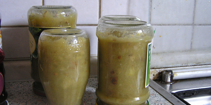 Rebarborový džem s ananasem (Rebarborový džem s ananasem)