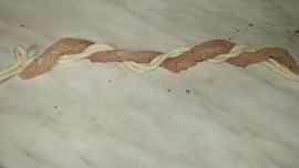 Smažený korbáčik s kuřetem