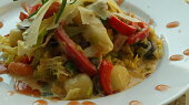 Smetanové gnocchi v zelenině