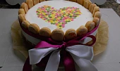 Svatební cheesecake  /nepečený/