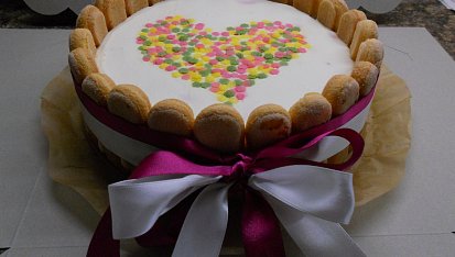 Svatební cheesecake  /nepečený/