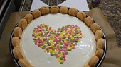 Svatební cheesecake  /nepečený/