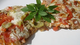 Toastová " pizza "