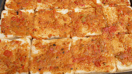 Toastová " pizza "