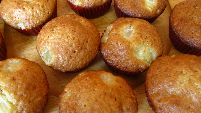 Ananasové muffiny