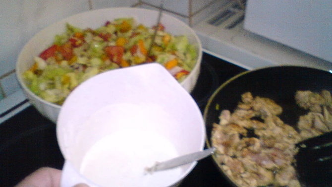 Arabský twister alá KFC
