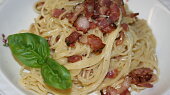 Autentické špagety carbonara podle Emanuela