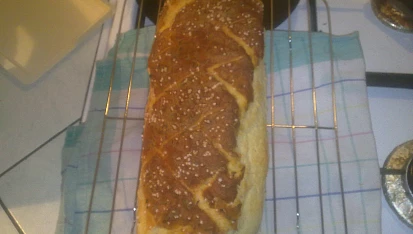 Bramborový chléb z bramborové kaše, a z trouby ;-)