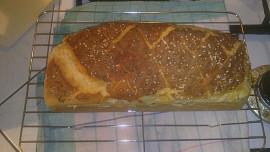 Bramborový chléb z bramborové kaše