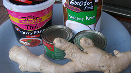 Červené kuřecí curry kostky