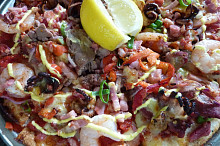 kalamari na pizze