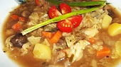 Hlávková polévka s houbami, Hlávková polévka s houbami