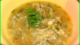 Kapustovo-zeleninová polévka