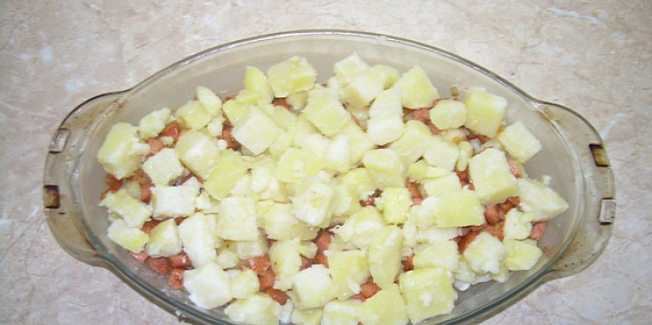 Když zbydou vařené brambory (nahoře dané brambory)