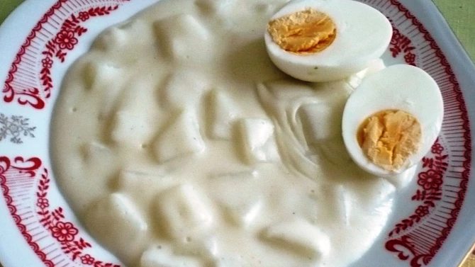 Kedlubnová omáčka podle babičky
