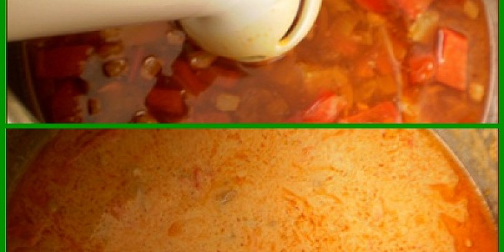 Kuřecí plátky na špeku a čerstvých paprikách (1.až je maso měkké tak ho i se3lžícemi husté…)
