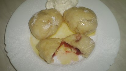 Kynuté sladké knedlíky