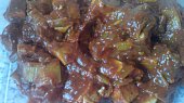 Marinované tofu na rajčatech