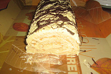 Váš recept,podle kterého jsem dělala roládu,přidávám můj výtvor.