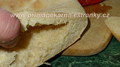 Pita chleby (naříznutá kapsa)