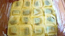 Ravioli jako lasagne s dýní