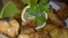 Smažená krůtí prsíčka s pikantní okurkovou salsou