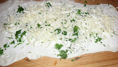 Sýrovo-bylinková  pochoutka