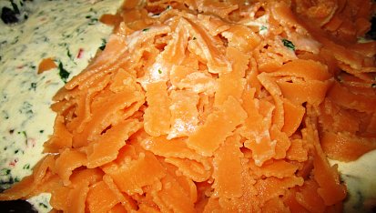 Tagliatelle tomato sypané křupavou Pancettou, Tagliatelle tomato sypané křupavou Pancettou
