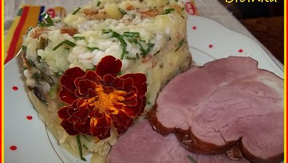Výborné nejen přílohové brambory s kroupami, a jdeme stolovat-dobrou chuť!