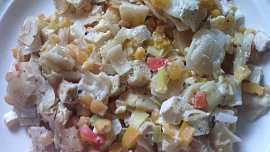 Zapečené těstoviny s bylinkovým tofu