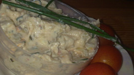 Bramborová pomazánka se smetanou