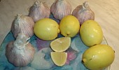 Citronovo - česnekový zázrak, suroviny