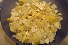 citrony a česnek smícháme