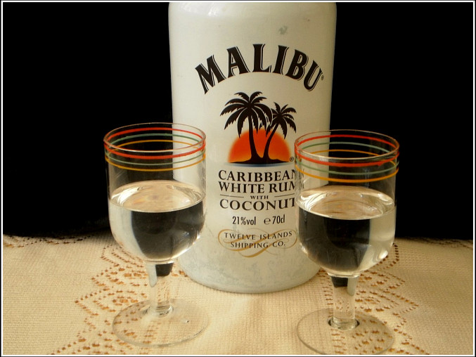 Domácí Malibu, Malibu likér