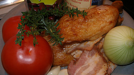 Fazole s uzenou vůní