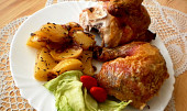 Grilované kuře bez grilu (Grilované kuře bez grilu)