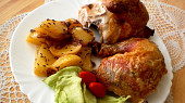 Grilované kuře bez grilu (Grilované kuře bez grilu)
